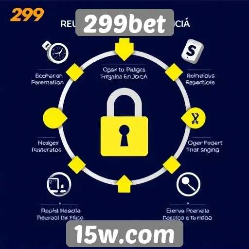 Recursos de segurança no site 299bet